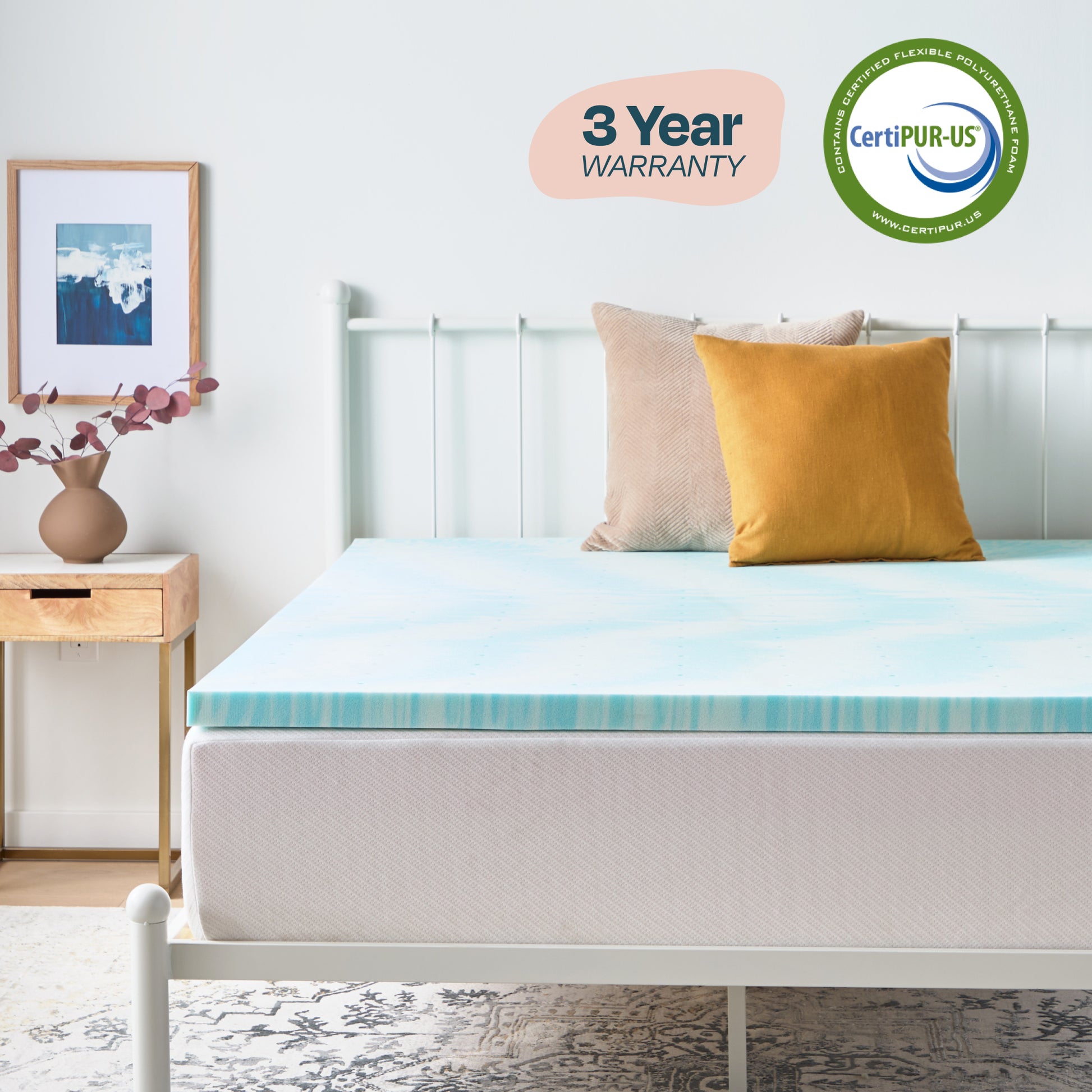 Linenspa Geraspte Memory Foam Kussen - 2 Pack Linenspa Geraspte Memory Foam Kussen - 2 Pack