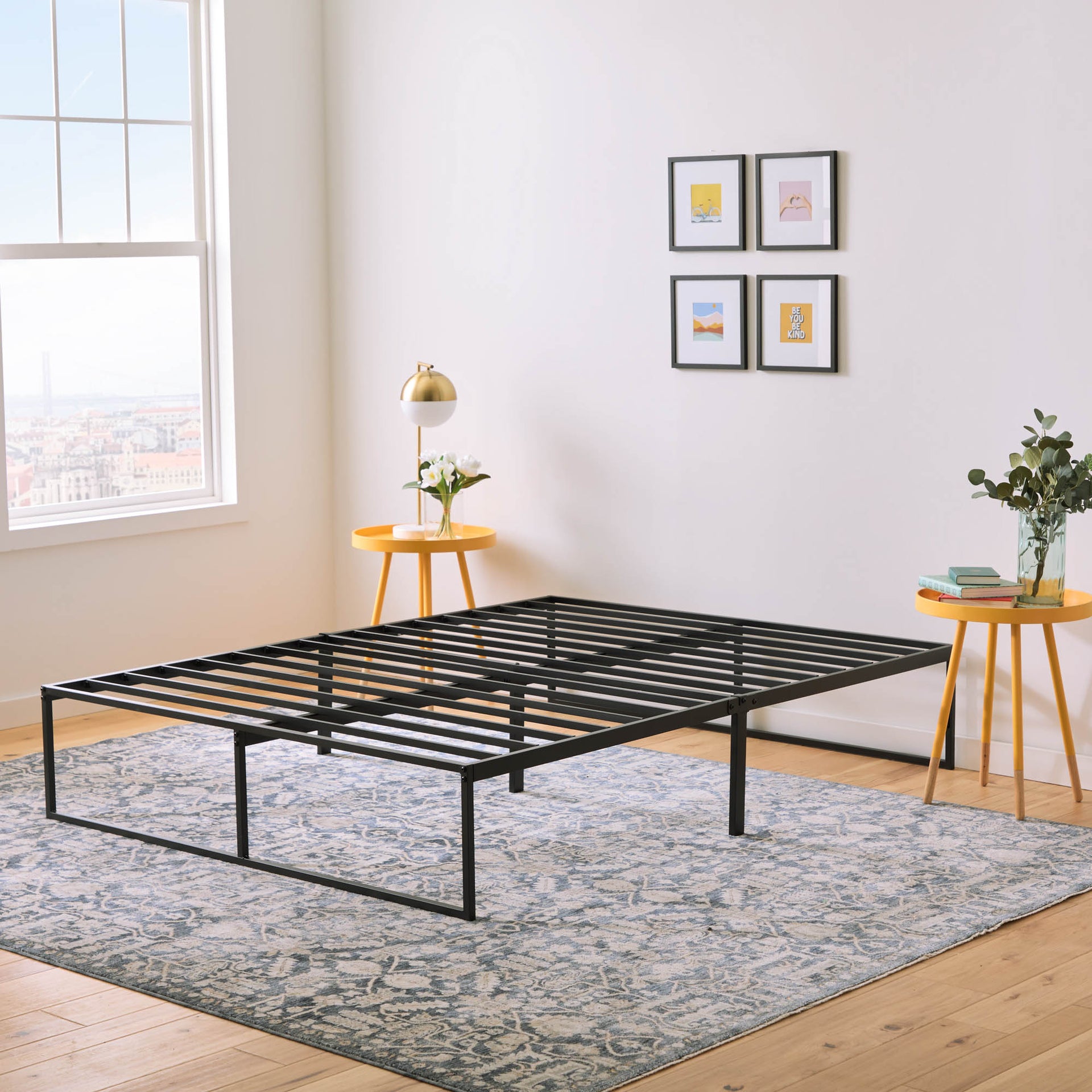Contemporary Platform Bed Frame