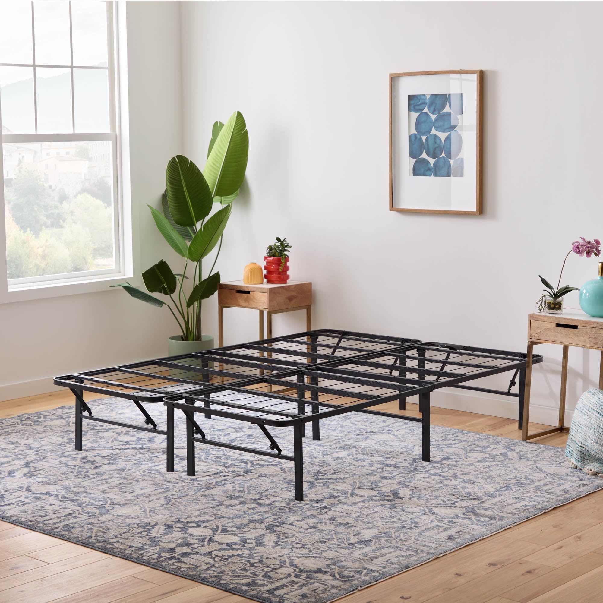 Metal Platform Bed Frame – Linenspa