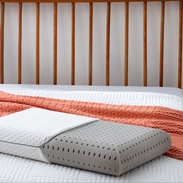 Ventilated Bamboo Charcoal Memory Foam Pillow