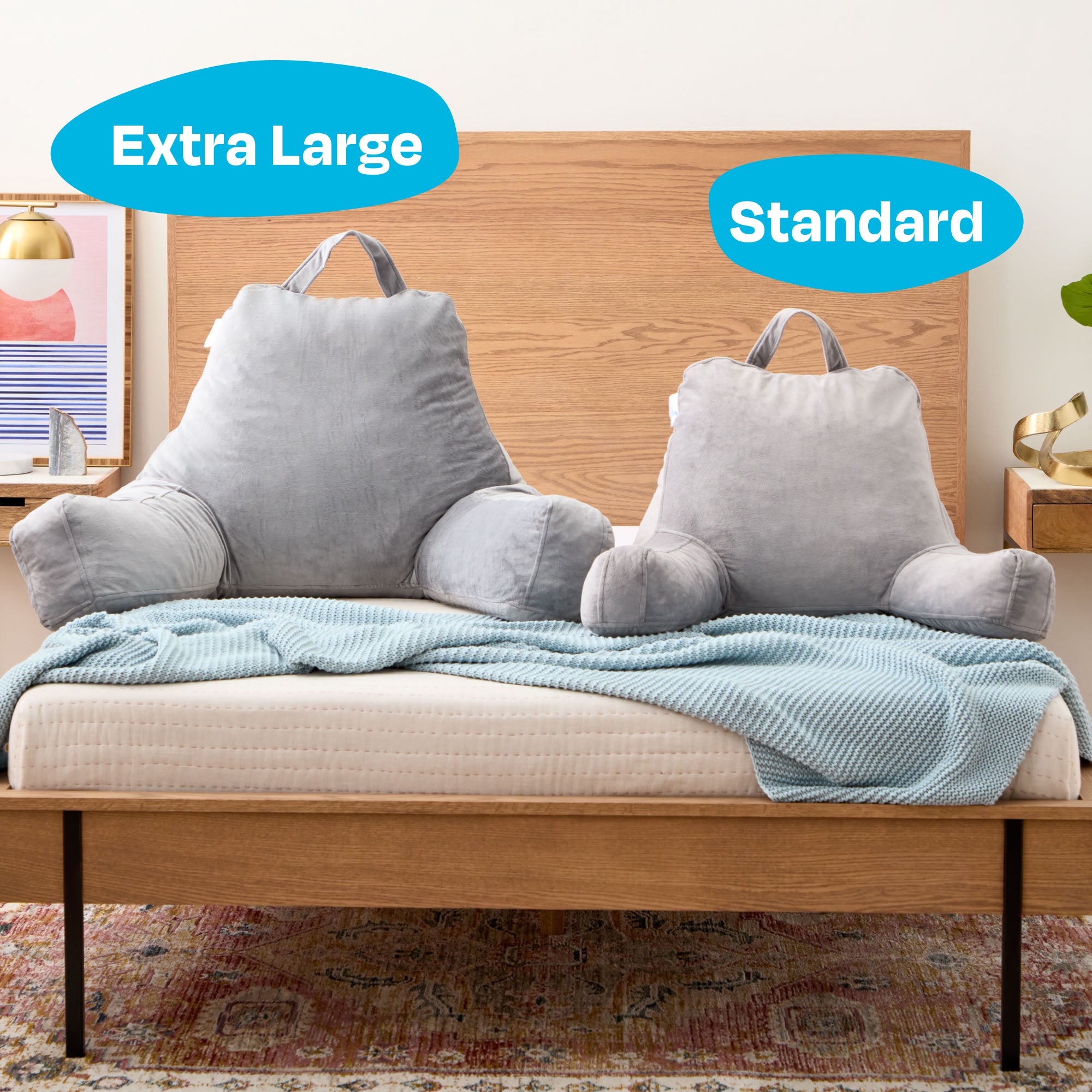 Shredded Foam Reading Pillow – Linenspa